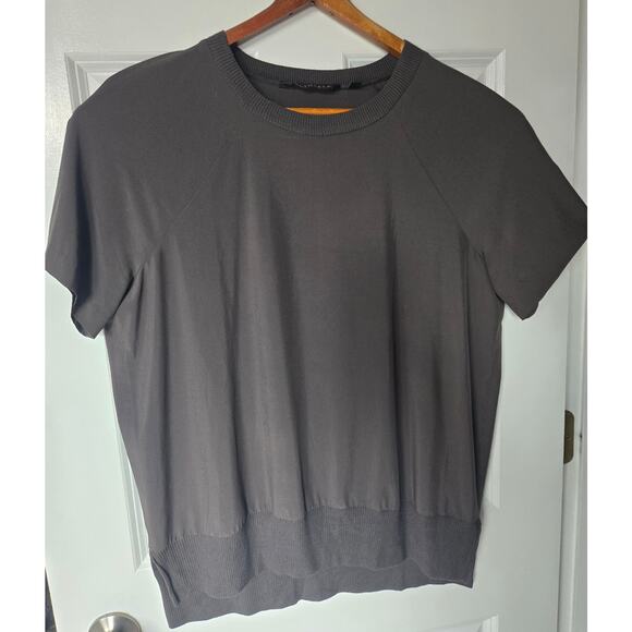 ATHLETA short sleeve Top Women's S brown/grey - Picture 3 of 5